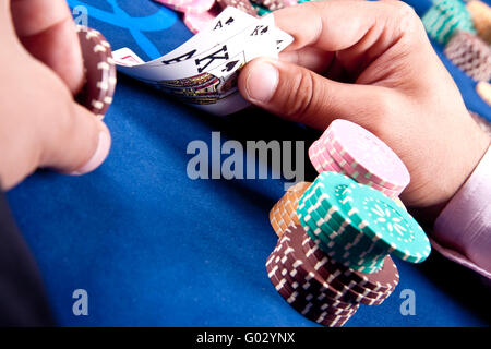 Kartenspiel Stockfoto