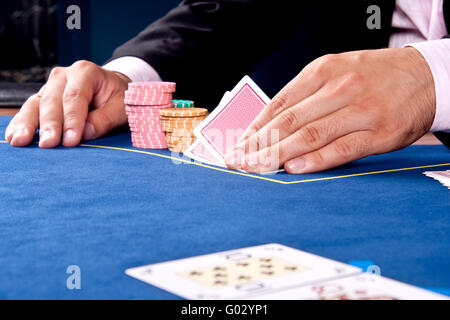 Kartenspiel Stockfoto