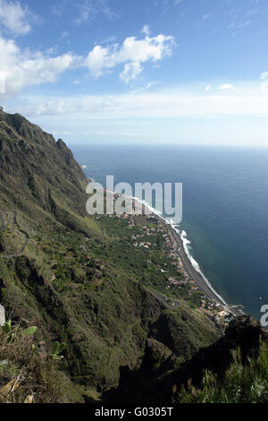 Stadt am Meer Stockfoto