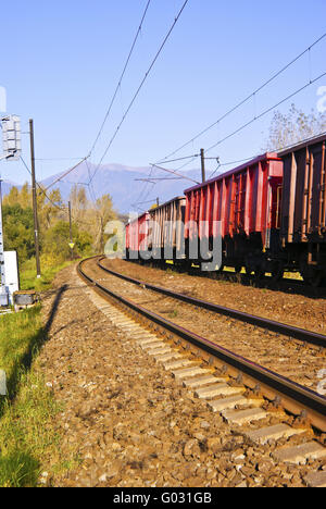 Güterzug Stockfoto