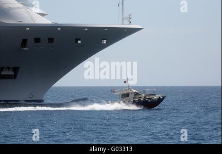 Große und kleine Stockfoto