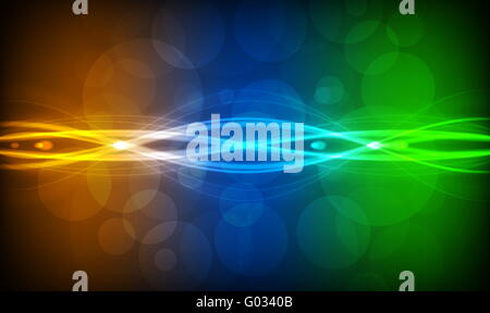 Abstrakte Lichter. Stockfoto