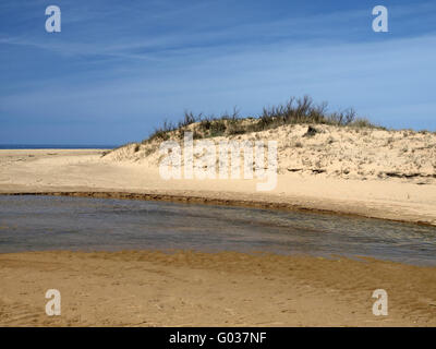 Piscinas, Dünen Landschaft, Costa Verde, Sardinien Stockfoto