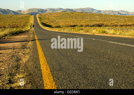 Straße N7 in der Nähe von Springbok, Südafrika Stockfoto