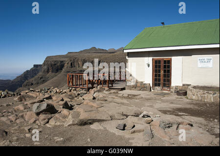 Kneipe, Sani Pass Stockfoto