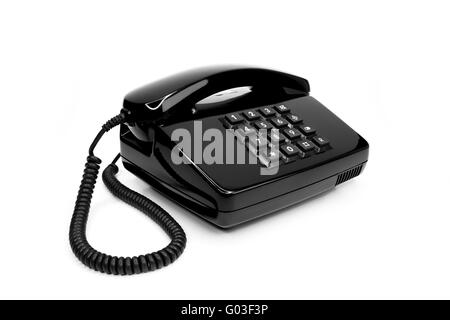 Klassisches Telefon aus den Achtzigern Stockfoto