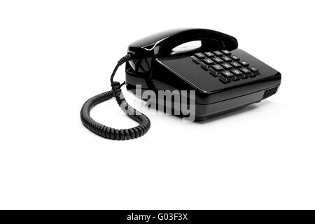 Klassisches Telefon aus den Achtzigern Stockfoto