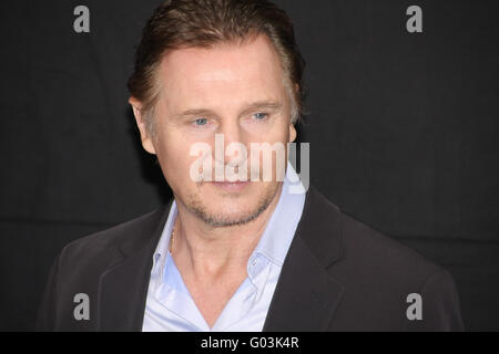 Fototermin der grau und Schlachtschiff mit Liam Neeson Stockfoto