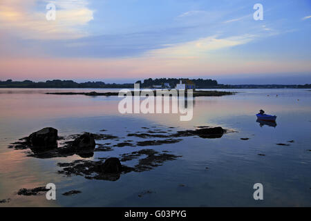 kleine Insel Nichtarguer, Saint Cado, Bretagne Stockfoto