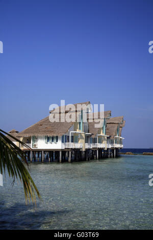 Malediveninsel Ellaidhoo, Malediven Insel Stockfoto