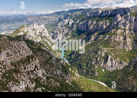 Fluss Verdon Stockfoto