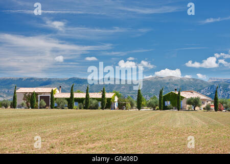 Bauernhaus in der provence Stockfoto