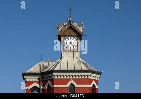 Historischen Clocktower, Waterfront, Cape Town, South Stockfoto