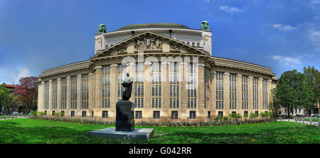 Kroatischen nationalen Staatsarchiv Gebäude in Zagreb Stockfoto