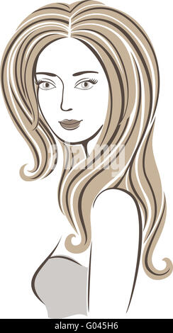 Mode Mädchen Stockfoto