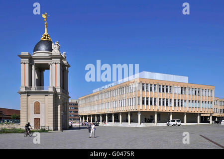 Fortuna-Portal, ehemaliger College, Old Market Square, Potsdam, Brandenburgm Deutschland / Fortunaportal, Alter Markt Stockfoto