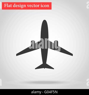 Flaches Design Vektor Ebenensymbol mit Schatten Stock Vektor