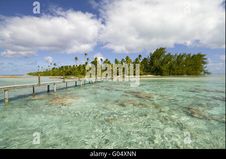 Fakarava Atoll, Tuamotus Stockfoto