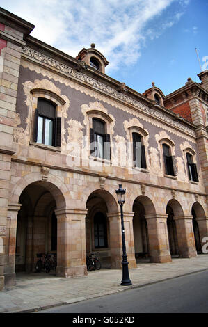 Parlamentsgebäude von Katalonien in Barcelona, Spanien Stockfoto