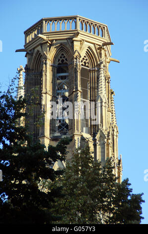 Turm von St. John's-Kirche in Stuttgart Stockfoto