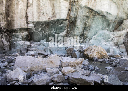 Gangotri-Gletscher-Endstation Stockfoto