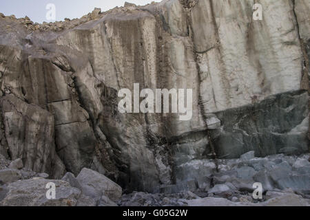 Gangotri-Gletscher-Endstation Stockfoto