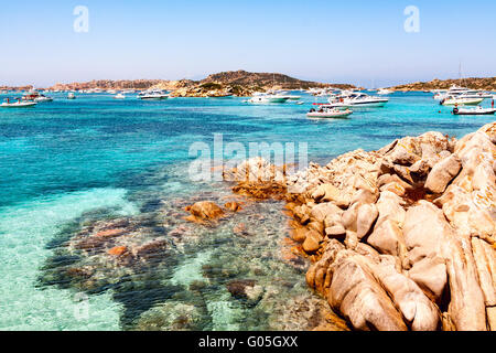 Porto-Madonna, Passo Asinelli passage La Maddalena, Sardinien, Italien Stockfoto