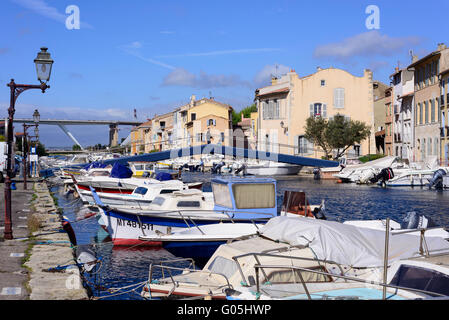 Viaduc Miroir Aux Oiseaux Martigues Bouche du Rhône Provence 13 Frankreich Stockfoto