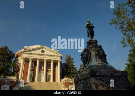 Die Rotunde, University of Virginia. Charlottesville, VA, USA Stockfoto