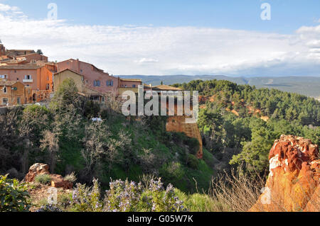 Roussillon, Provence, Frankreich. Stockfoto