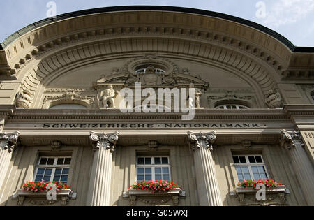 Sitz der Schweizerischen Nationalbank, Bern Stockfoto