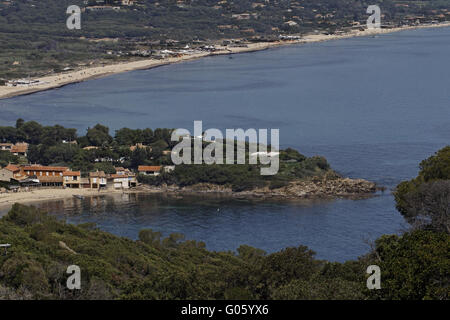 Blick vom Cap Camarat, Ramatuelle, Cote d ' Azur Stockfoto