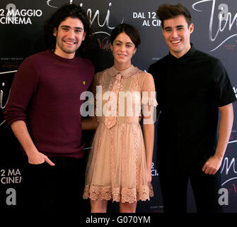 Rom, Italien. 29. April 2016. Adrian Salzedo, Martina Stoessner Violetta, Jorge Blanco Roma 29.04.2016 Grand Hotel Parco dei Principi Tini Fototermin Foto Andrea Staccioli / Insidefoto / Alamy Live News Stockfoto