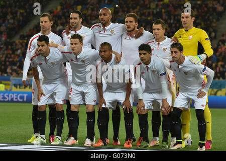 FC Shakhtar (Donezk) - Sevilla FC (Spanien) Stockfoto