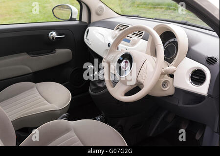 2012 Fiat 500 Stockfoto