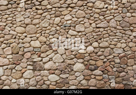 Steinmauer Stockfoto
