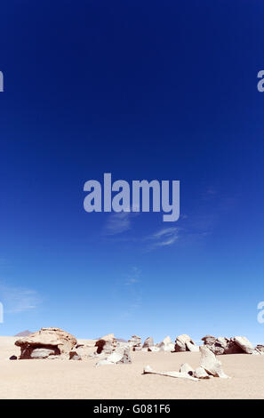 Arbol de Piedra Felsformation im Südwesten Boliviens Atacama-Wüste Stockfoto