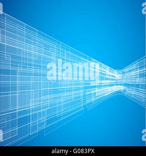 Futuristische Hintergrund Stock Vektor