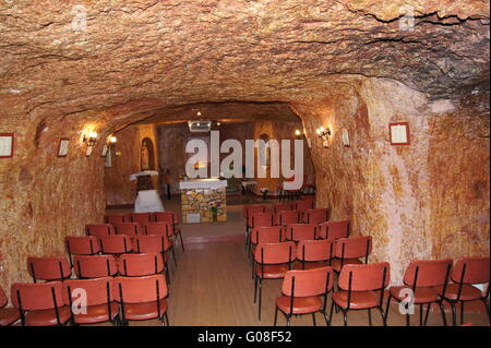 St. Peter und Paul Kirche, Coober Pedy, Australien Stockfoto