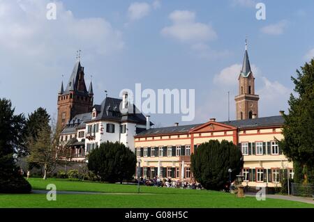 Schloss Weinheim Stockfoto