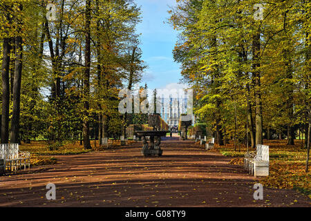 Die Eremitage Pavillon in Catherine Park in Puschkin Stockfoto