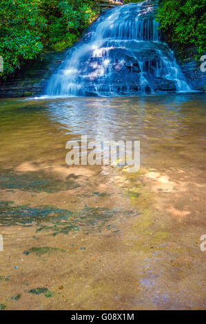 schöne Watrefalls im US-Bundesstaat South carolina Stockfoto