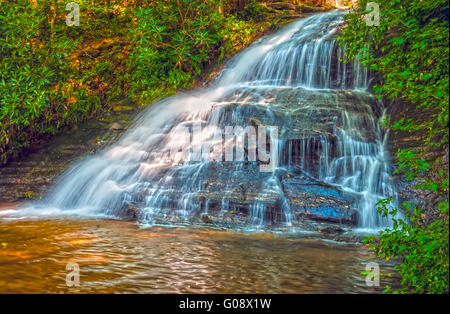 schöne Watrefalls im US-Bundesstaat South carolina Stockfoto