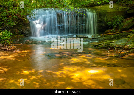 schöne Watrefalls im US-Bundesstaat South carolina Stockfoto