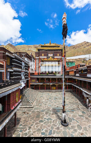 Tashilhunpo Kloster in Shitatse, Tibet, China Stockfoto