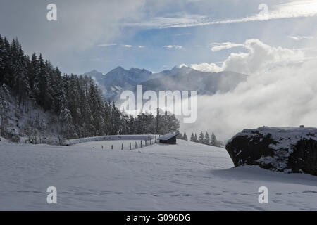 Alpin-Landschaft Stockfoto