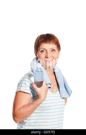 attraktive Frau 50 Jahre alt Stockfoto