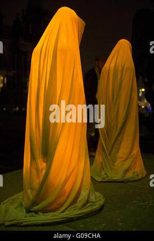 Offizielle Schreiben des Festival des Lichts. Stockfoto