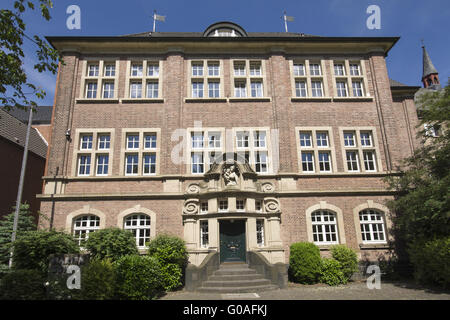 Marienschool hinter dem Dom in Xanten, Deutschland Stockfoto