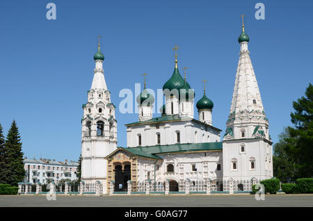 Die Kirche von Iliay der Prophet. Yaroslavl. Russland Stockfoto